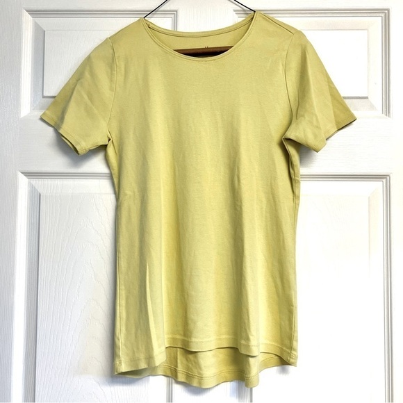 J. JILL 100% Pima Cotton Perfect sunshine short sleeves tee women’s size S - Picture 1 of 7